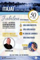 Evento celebra os 50 anos de quatro parquias de Itaja