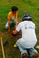 Plantio de mudas movimenta Dia Mundial da gua em Itaja