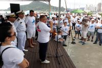 Mutiro de limpeza Juntos pelo Rio mobiliza cerca de 800 voluntrios durante o sbado