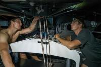 Curiosidades a bordo de um Volvo Ocean 65 atracado em Itaja