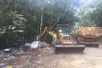 Municpio realiza limpeza em estradas da rea rural