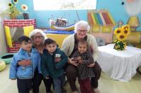 Centro de Educao Infantil Padre Joo Pivatto recebe projeto Quem nasce em terra de Peixeiro, Peixeirinho 