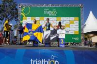 Atletas de Itaja conquistam medalhas na Copa Triathlon Brasil