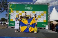 Atletas de Itaja conquistam medalhas na Copa Triathlon Brasil