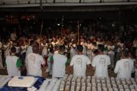 Dez mil fatias de bolo foram distribudas na programao do aniversrio de Itaja