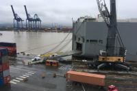 Porto de Itaja conclui a quinta operao teste de veculos importados