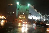 Bero 3 do Porto de Itaja recebe desembarque de 1,2 mil veculos importados