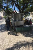 Vigilncia Sanitria de Itaja fiscaliza vendedores ambulantes durante Natal EnCanto 2018
