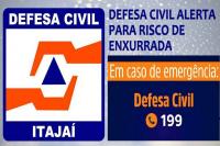 Defesa Civil de Itaja alerta para novos temporais