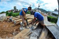 Municpio de Itaja investe em obras para minimizar impactos das enxurradas