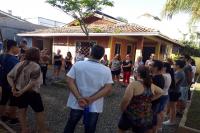 Professores da escola Gaspar da Costa Moraes visitam o Viveiro de Mudas