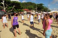 Projeto Vero com Sade retorna  Praia do Atalaia neste sbado (23)