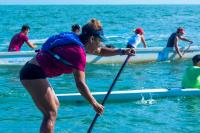 Itaja recebe competio nacional de canoa havaiana, surf ski e stand up