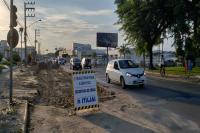 Obras continuam no cruzamento das ruas Aleixo Maba e Jos Pereira Liberato